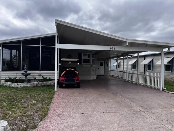 419 Tennis Lane a Winter Haven, FL Mobile or Manufactured Home for Sale